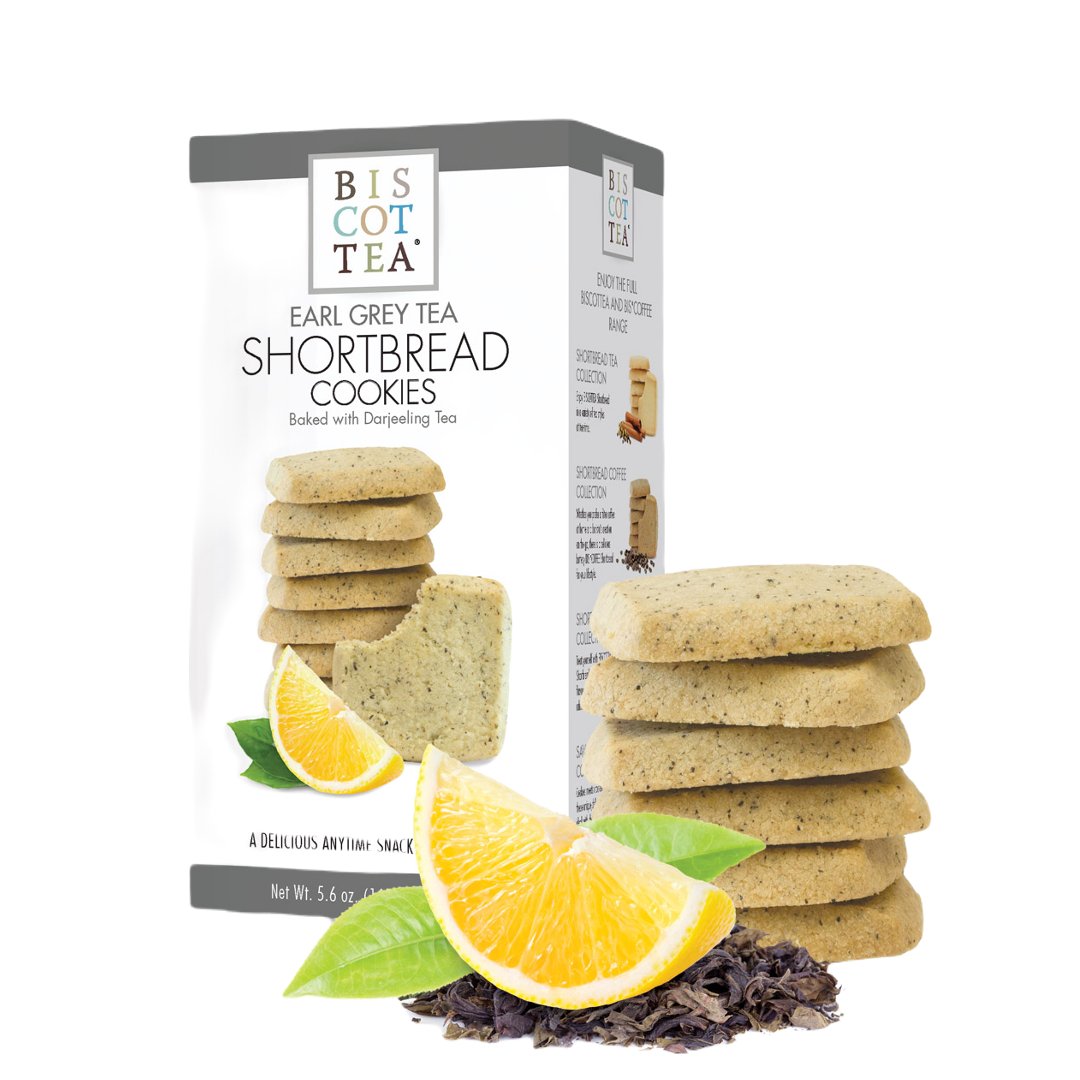 Gourmet Foods - Earl Grey Shortbread Cookies - THE SPICE & TEA SHOPPE