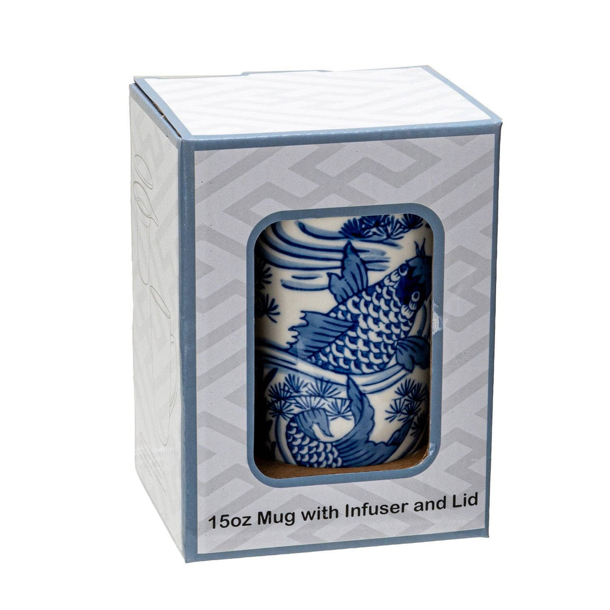Koi Fish Mug with Infuser