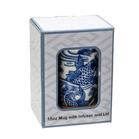 Koi Fish Mug with Infuser