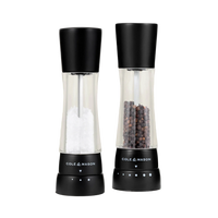 Cole and Mason - Derwent, Matte Black Salt and Pepper Set