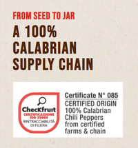 100% calabrian chili pepper guarentee