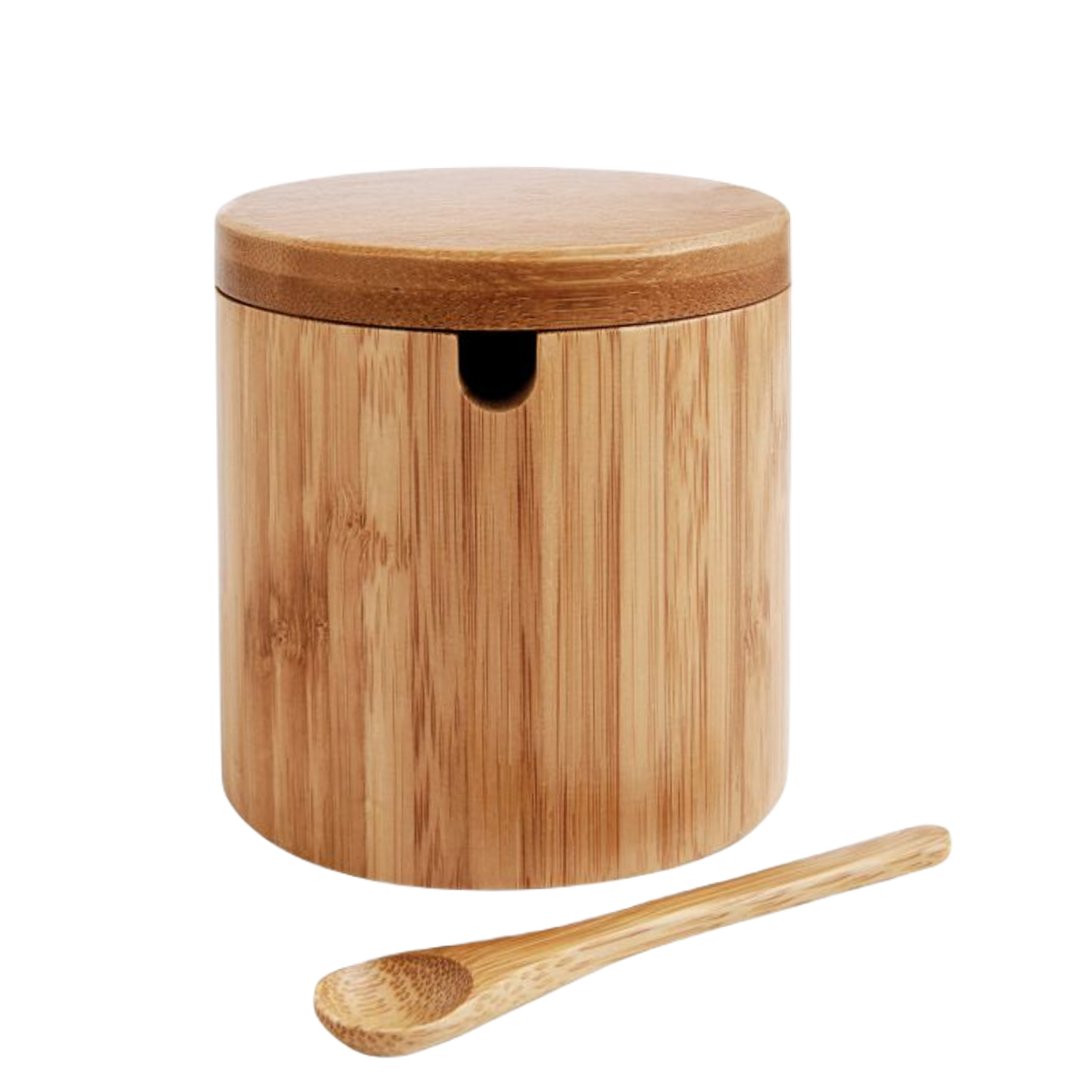 【ma】TAMBURINSパールケースWOOD SALT BEACHセット Bamboo Salt Keeper - Salt Cellar - Spice & Tea Shoppe – THE SPICE