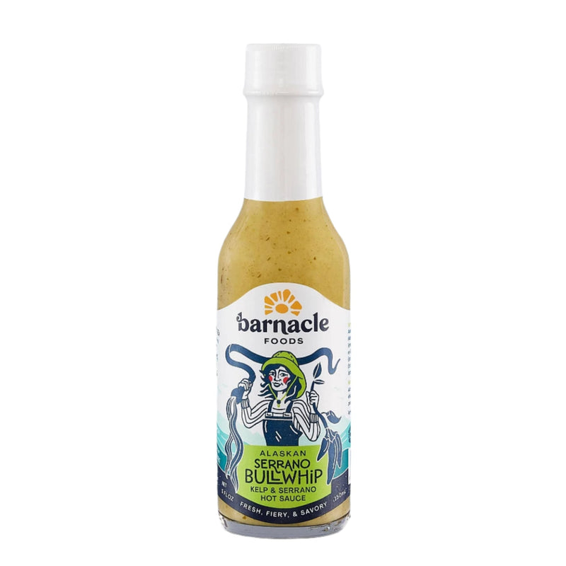 Gourmet Foods - Barnacle Foods - Serrano Bullwhip Hot Sauce - THE SPICE & TEA SHOPPE