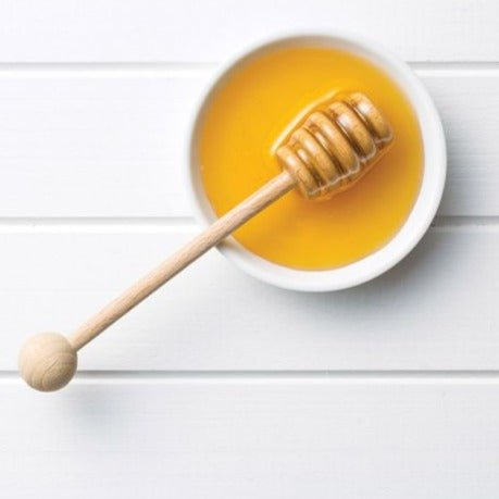 Tea Accessories - Beechwood Honey Dipper - THE SPICE & TEA SHOPPE