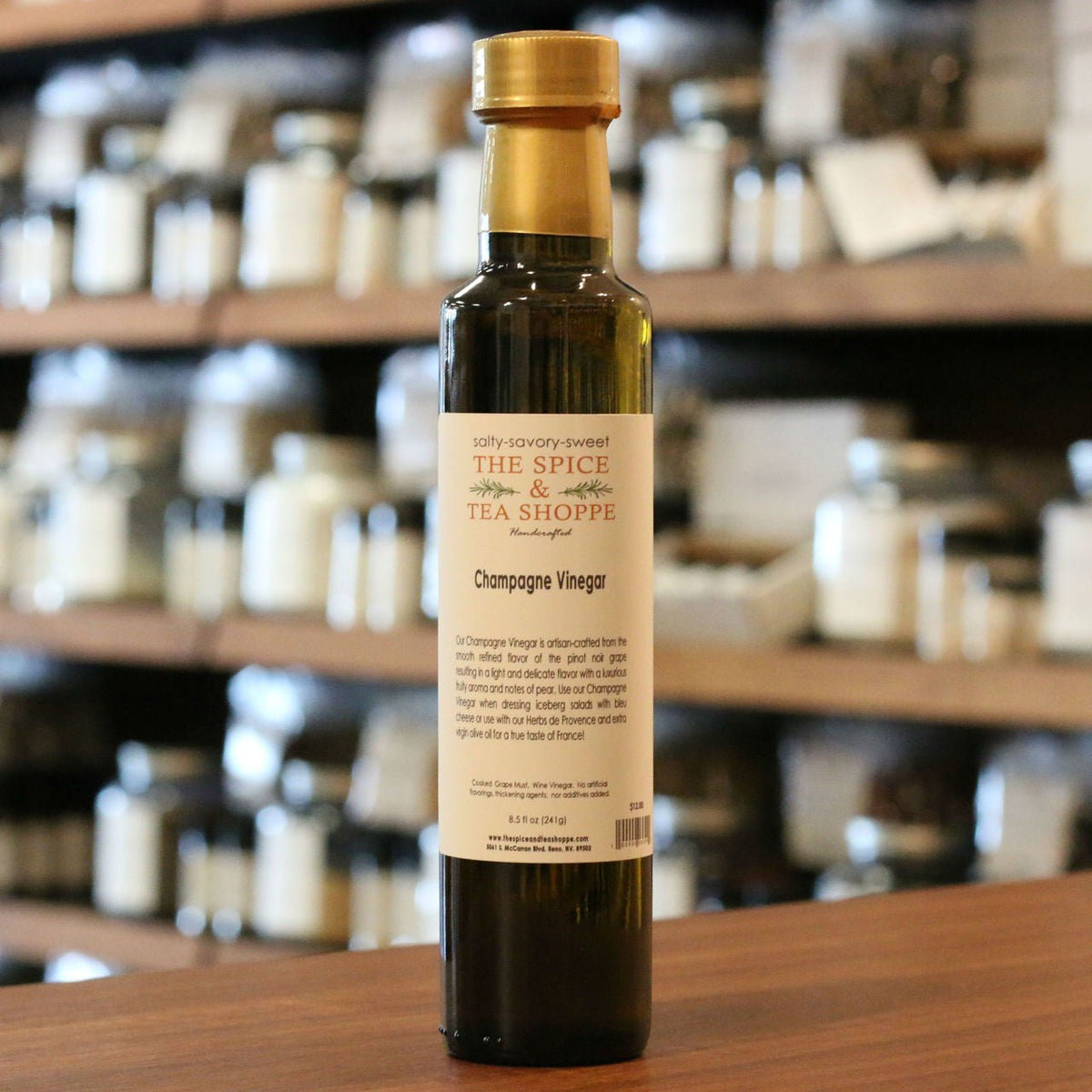 Gourmet Foods - Champagne Balsamic Vinegar - THE SPICE & TEA SHOPPE