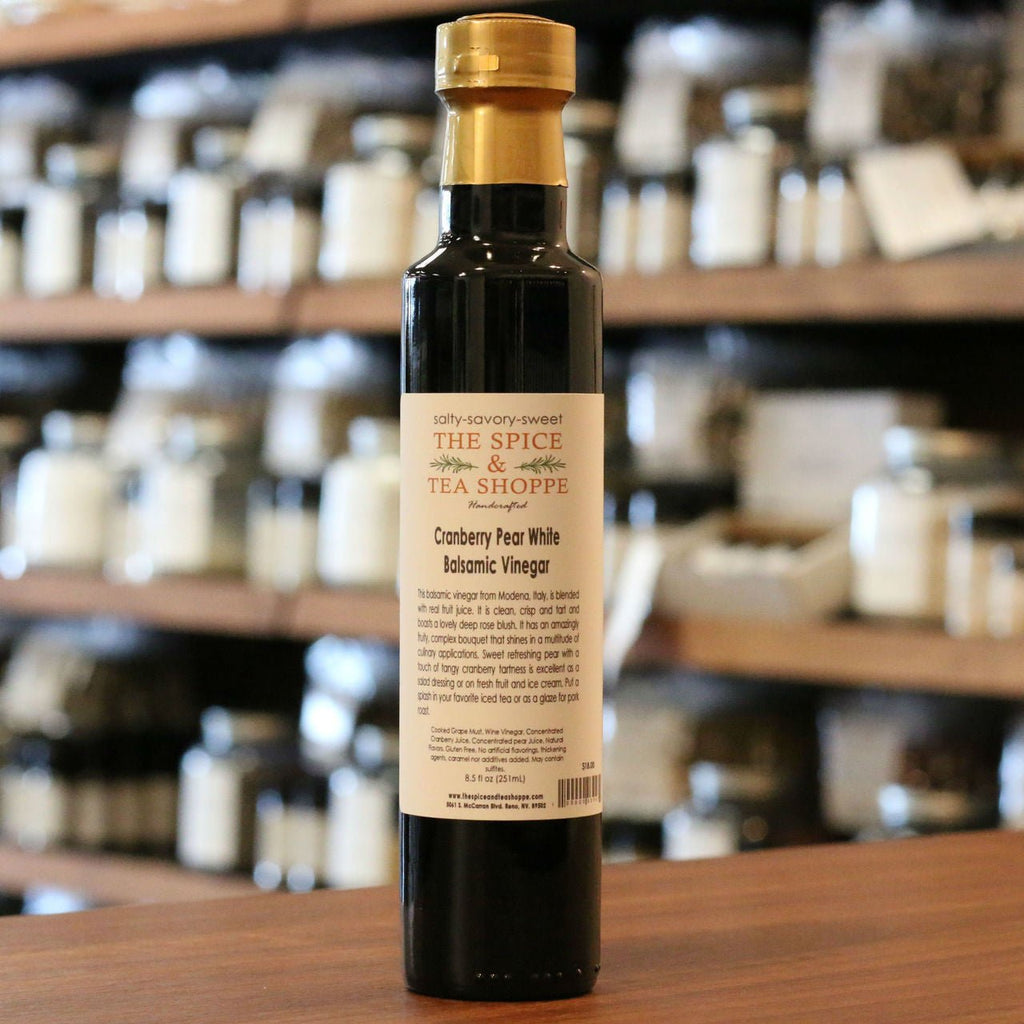 White Balsamic Vinegar - Cranberry Pear - Italian Import – THE SPICE ...