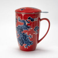Oriental Dragon Mug with Infuser