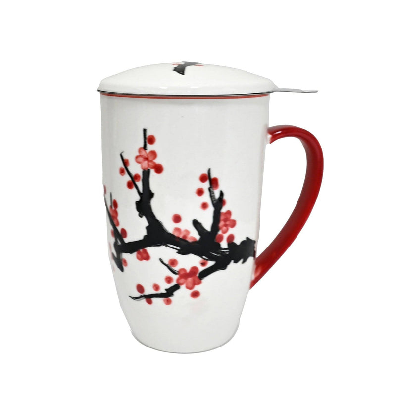Sakura Cherry Blossoms Mug with Infuser
