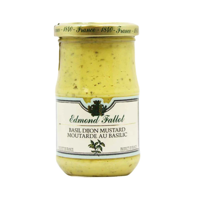 Gourmet Foods - Edmond Fallot Basil Dijon Mustard - THE SPICE & TEA SHOPPE