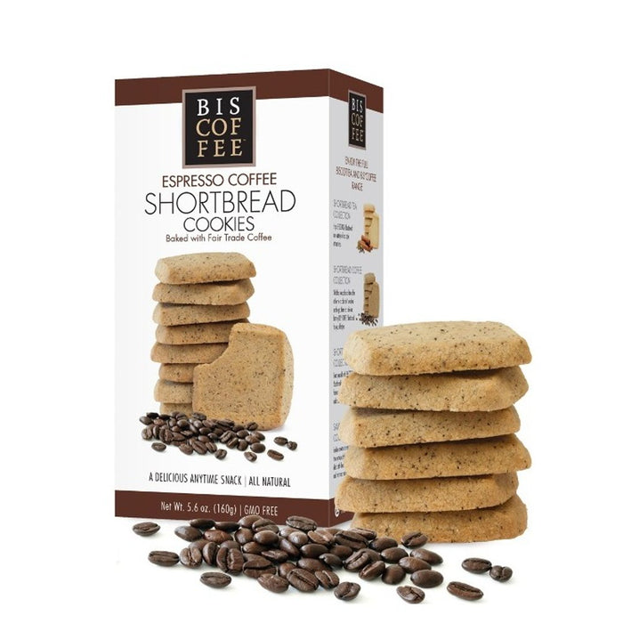 Gourmet Foods - Espresso Coffee Shortbread Cookies - THE SPICE & TEA SHOPPE