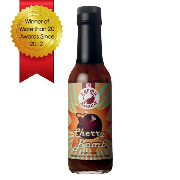 Gourmet Foods - Karma Sauce - Cherry Bomb - Extra Hot Sauce - THE SPICE & TEA SHOPPE