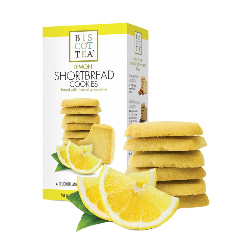 Gourmet Foods - Lemon Shortbread Cookies - THE SPICE & TEA SHOPPE