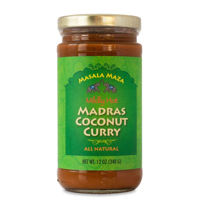 Gourmet Foods - Madras Coconut Curry Simmering Sauce - THE SPICE & TEA SHOPPE