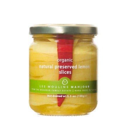 Gourmet Foods - Organic Natural Preserved Lemon Slices - THE SPICE & TEA SHOPPE