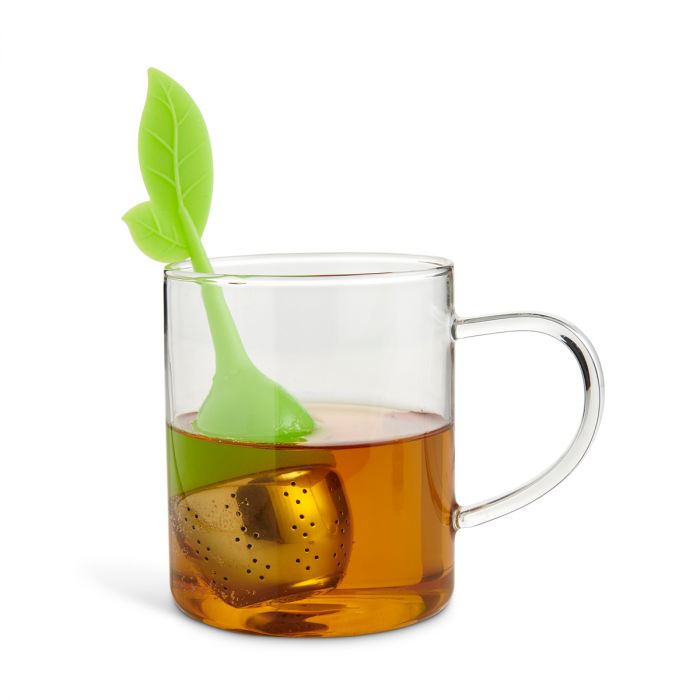 Tea Accessories - Silicone Leaf Tea Infuser - Green - THE SPICE & TEA SHOPPE