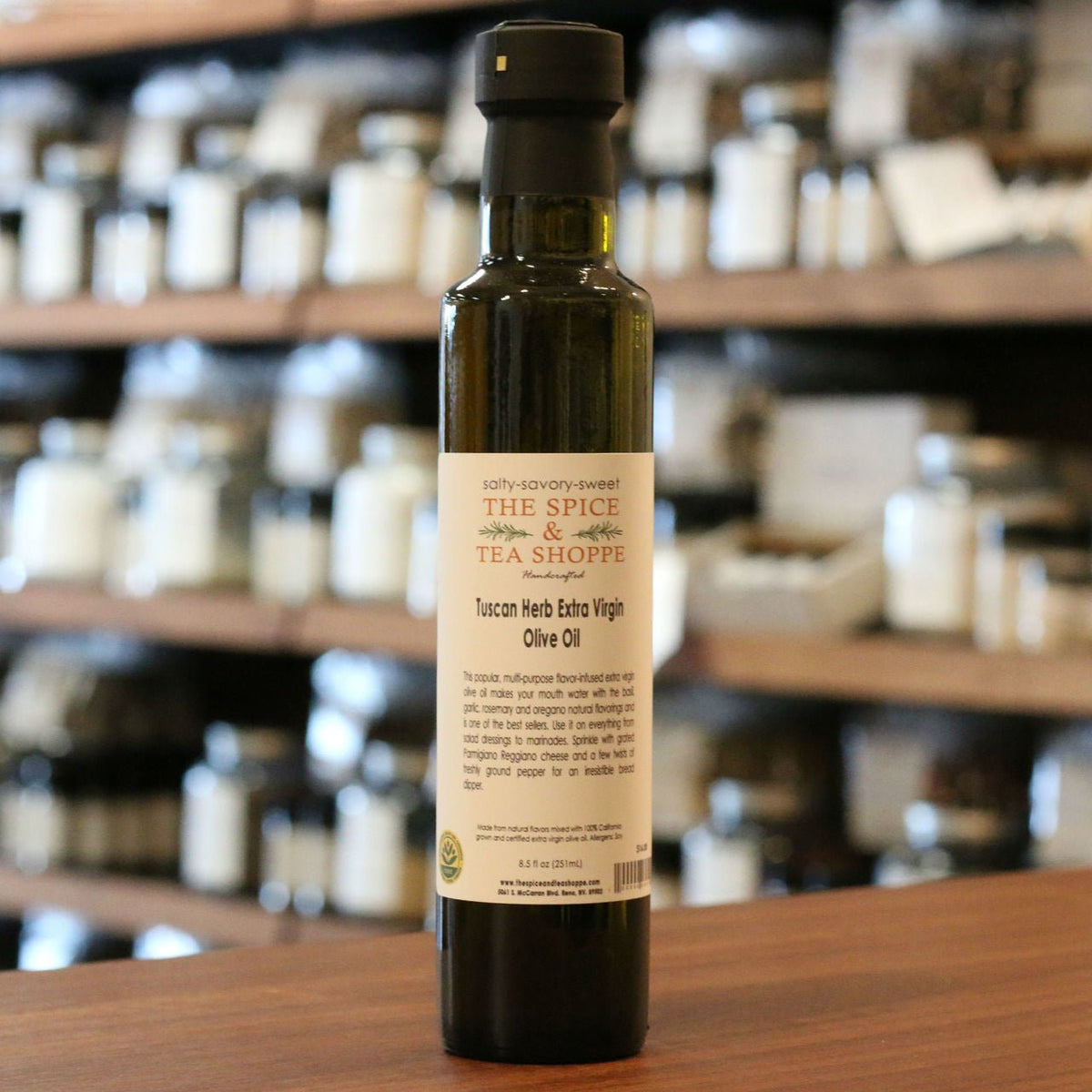 Gourmet Foods - Tuscan Herb Extra Virgin Olive Oil - THE SPICE & TEA SHOPPE