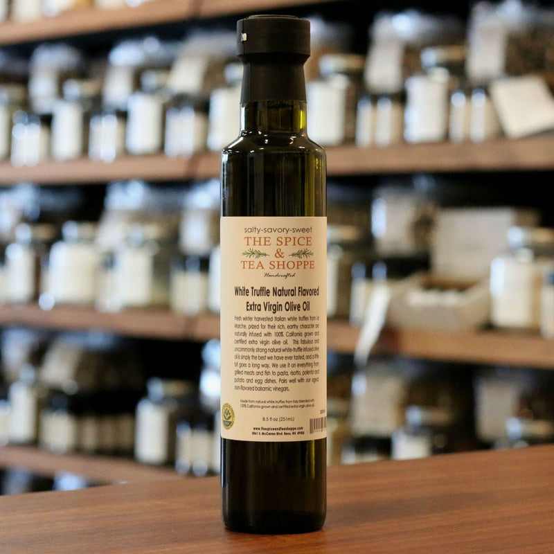 Gourmet Foods - White Truffle Natural Flavored Extra Virgin Olive Oil - THE SPICE & TEA SHOPPE